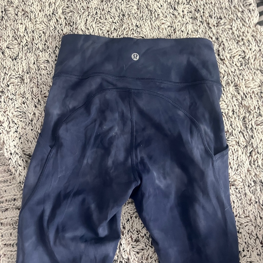 Lululemon Athletica Deep Blue Leggings